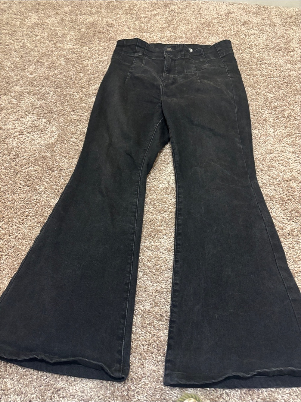 We The Free Black Flare Jeans
